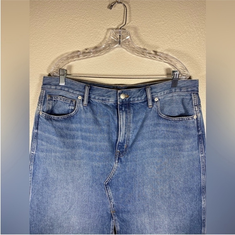 Madewell The Rilee Denim Enmore Wash Midi Skirt 33 / 16 - Picture 5 of 11